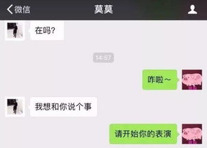 男女谈恋爱微信聊天记录,很逗很甜蜜